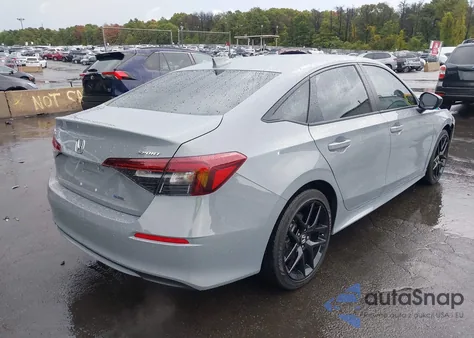 2025 Honda Civic Hybrid Sport/Sport Touring из США, поврежденный, VIN 2HGFE4F82SH315270